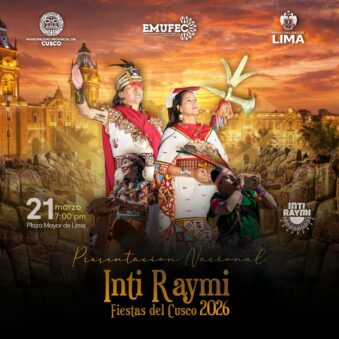 PRESENTACIÓN NACIONAL DEL INTI RAYMI Y FIESTAS DEL CUSCO 2026